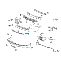 OEM 2008 Pontiac G8 Reflector Diagram - 92282552