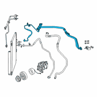 OEM 2022 Ram 3500 Line-A/C Liquid Diagram - 68437107AA