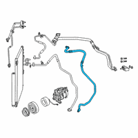 OEM Ram 2500 A/C Suction Diagram - 68455305AA