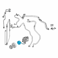 OEM 2021 Ram 2500 AIR CONDITIONING CLUTCH Diagram - 68461376AA