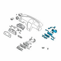 OEM 2002 Nissan Maxima Control Assembly Diagram - 27510-4Y901