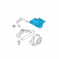 OEM 2013 BMW X1 Ultrasonic Module Diagram - 65-75-9-260-874