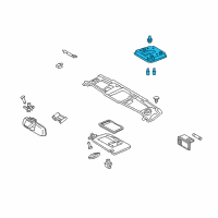 OEM 2010 Lexus IS350 Lamp Assy, Map Diagram - 81260-53480-A0