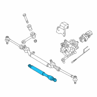 OEM Chrysler DAMPER-Shock ABSORBER Diagram - 68032068AA