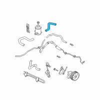 OEM 2002 Honda Odyssey Tube, Suction Diagram - 53731-S0X-A00