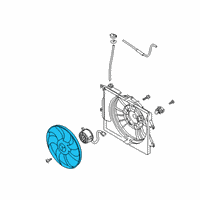 OEM Hyundai Venue Fan-Cooling Diagram - 25231-M0390