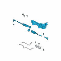 OEM Ford Explorer Gear Assembly Diagram - 3L2Z-3504-AARM