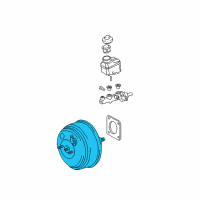 OEM 2004 Toyota Solara Power Booster Diagram - 44610-06280