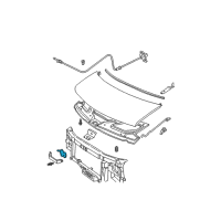 OEM Chevrolet Express 3500 Latch Diagram - 25721612