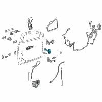 OEM GMC Door Check Diagram - 23352644