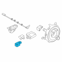 OEM 2016 BMW X6 Sensor, Front Diagram - 65-77-9-196-043