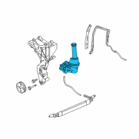 OEM 2007 Buick Rainier PUMP KIT, P/S Diagram - 19418527