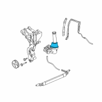 OEM 2006 GMC Envoy Reservoir Kit, P/S Fluid Diagram - 26099941