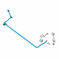 OEM 2021 Jeep Wrangler Bar-Rear Suspension Diagram - 68247953AA