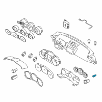 OEM 2006 Infiniti FX35 Socket Assy-Bulb Diagram - 24860-C9910