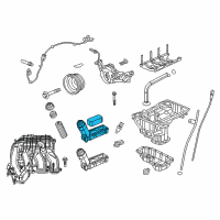 OEM Dodge Durango Adapter-Engine Oil Filter Diagram - 68105583AF