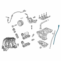 OEM 2015 Chrysler 300 Indicator-Engine Oil Level Diagram - 5184662AD