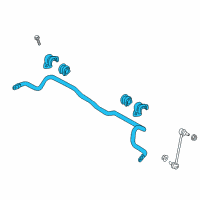 OEM 2019 Hyundai Elantra Bar Assembly-Front Stabilizer Diagram - 54810-F2000