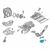 OEM 2017 BMW 740e xDrive Engine Oil Cooler Diagram - 11-42-8-585-624