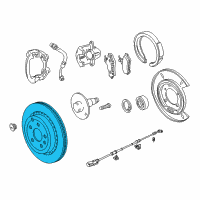 OEM Chevrolet SS Rotor Diagram - 92265226