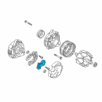 OEM 2013 Hyundai Santa Fe Sport Regulator Assembly-Generator Diagram - 37370-2G700