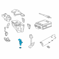 OEM 2010 BMW 335d Engine Camshaft Position Sensor Diagram - 13-62-7-792-256