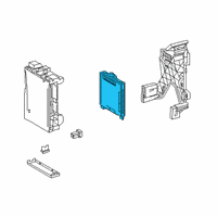 OEM 2021 Toyota RAV4 Computer Diagram - 89220-0RB70