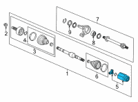 OEM Honda CR-V SET Diagram - 44310-TMA-305