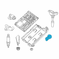 OEM 2020 Cadillac XT5 Camshaft Sensor Diagram - 12646782
