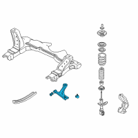 OEM 1996 Chevrolet Cavalier Lower Control Arm Diagram - 22603949