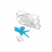 OEM Jeep Liberty Fan-Cooling Diagram - 55038108AA