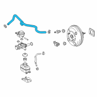 OEM Lexus RX350 Hose, Union To Check Diagram - 44773-0E080