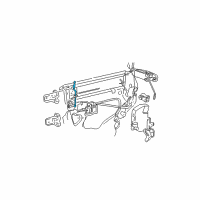 OEM 2006 Lincoln Town Car Lock Rod Diagram - 3W1Z-5421851-AA