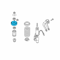 OEM BMW X6 Support-Bearing Flange Diagram - 31-33-6-788-776