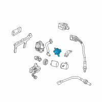 OEM Oldsmobile Regency Switch Asm, Evap Emission Canister Purge Vacuum Diagram - 24506192