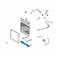 OEM 2005 Lexus IS300 Tank, Lower Diagram - 16461-46560