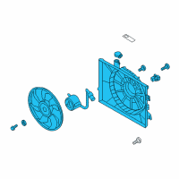 OEM Kia Forte Blower Assembly Diagram - 253803X100