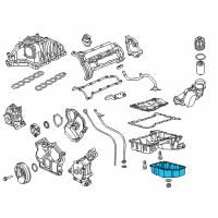 OEM 2017 Jeep Grand Cherokee Pan-Engine Oil Diagram - 68211182AA