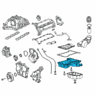 OEM 2017 Jeep Grand Cherokee Pan-Engine Oil Diagram - 68310659AA