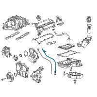 OEM Jeep Grand Cherokee Indicator-Engine Oil Indicator Diagram - 68147583AB