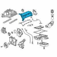 OEM 2017 Jeep Grand Cherokee Cover-Cylinder Head Diagram - 68260130AA