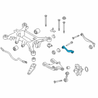OEM 2010 BMW 750Li xDrive Right Wishbone Diagram - 33-32-6-782-132