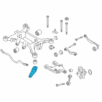 OEM 2014 BMW ActiveHybrid 7 Compression Strut, Front Left Diagram - 33-32-6-775-873
