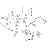 OEM 2013 BMW ActiveHybrid 3 Securing Bolt Diagram - 33-30-6-793-891