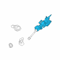 OEM Ford Fusion Steering Column Diagram - 8E5Z-3524-C