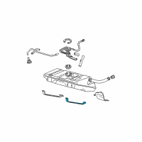 OEM Chevrolet Camaro Strap Asm-Fuel Tank Diagram - 10270429