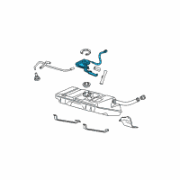 OEM Pontiac Fuel Pump Diagram - 19331246