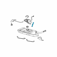 OEM Pontiac Firebird Strainer Kit, Fuel Diagram - 25139035