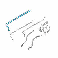 OEM 2008 Nissan Quest PIPEASSY-REARCOOLER, HIGHC Diagram - 92463-5Z000