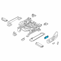 OEM 2017 Lincoln MKC Adjuster Switch Diagram - DG9Z-14A701-AT
